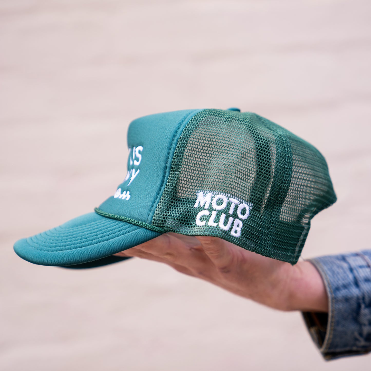 Wild West Moto Club Trucker - Green