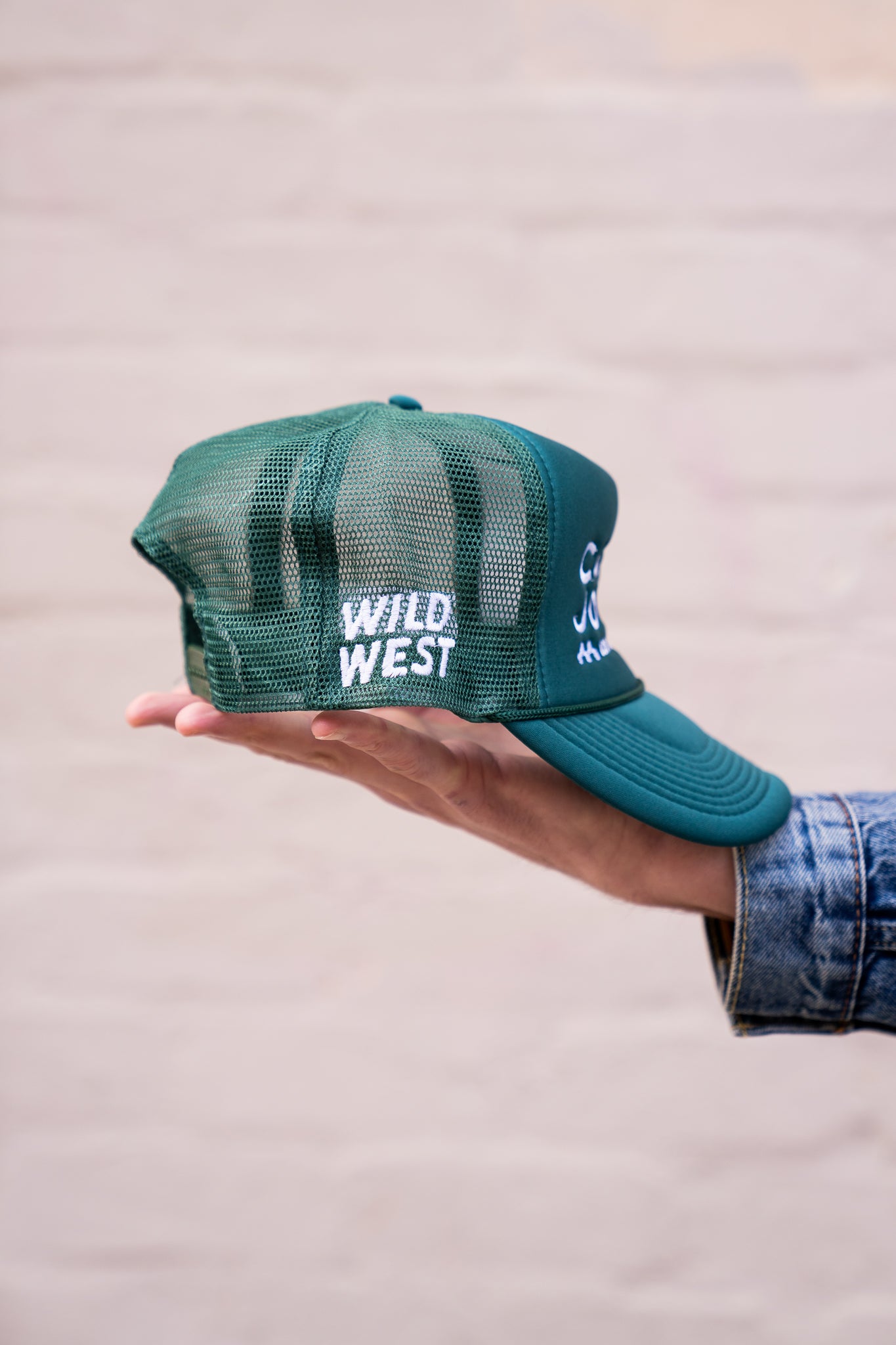 Wild West Moto Club Trucker - Green