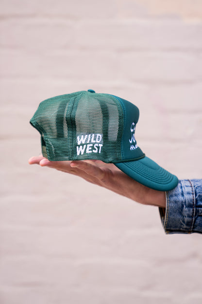 Wild West Moto Club Trucker - Green